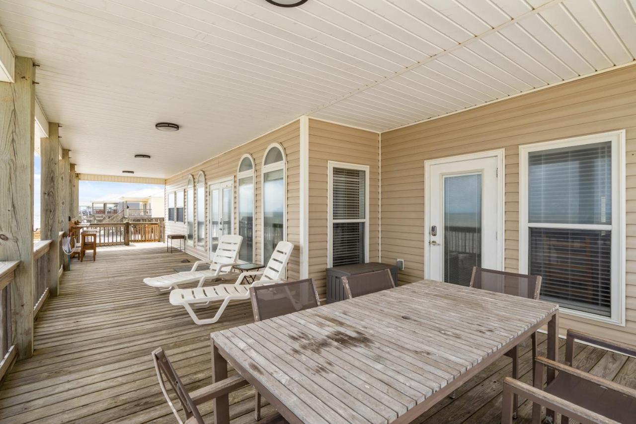 Marisol - Pet Friendly And Gulf Front! Enjoy The Large Deck With Amazing Views! Home Dauphin Island Eksteriør bilde